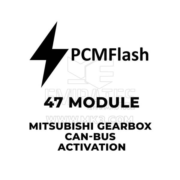 PCMflash - Activation du bus CAN de la boîte de vitesses Mitsubishi 47 modules