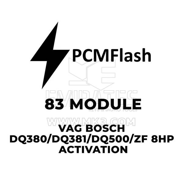 PCMflash - 83 Modules VAG Bosch DQ380 / DQ381 / DQ500/ZF 8HP Activation