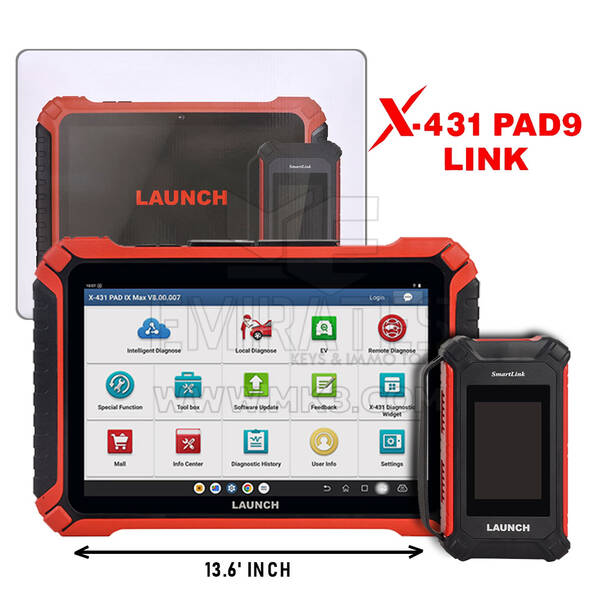 Lanzamiento del X-431 PAD IX LINK PAD 9 PAD9, herramienta de diagnóstico insignia inteligente de alta gama