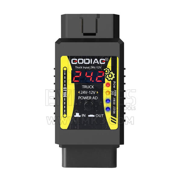 GODIAG GT106 Convertisseur de camion robuste 24 V à 12 V