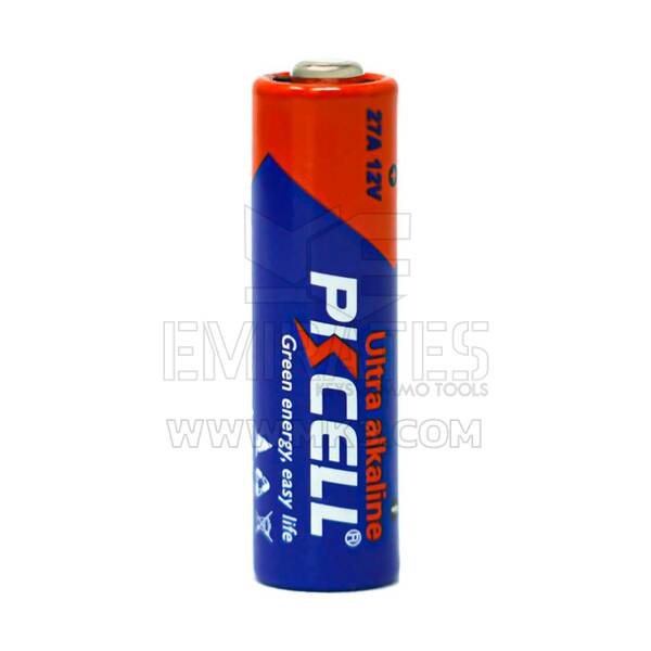 PKCELL Ultra Alkaline 27A Carte de Cellule de Batterie Universelle (Pack 5 PCs)