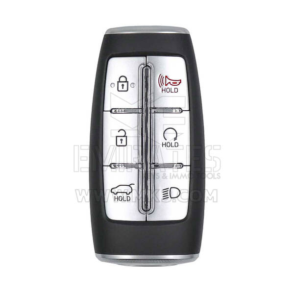 Llave remota inteligente Genesis GV70 2022 de 5+1 botones, 433 MHz, 95440-DS000
