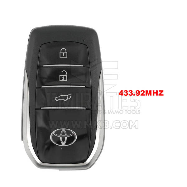 Toyota Land Cruiser GR 2022-2024 Chiave telecomando intelligente originale 3 pulsanti 433,92 MHz 8990H-60411