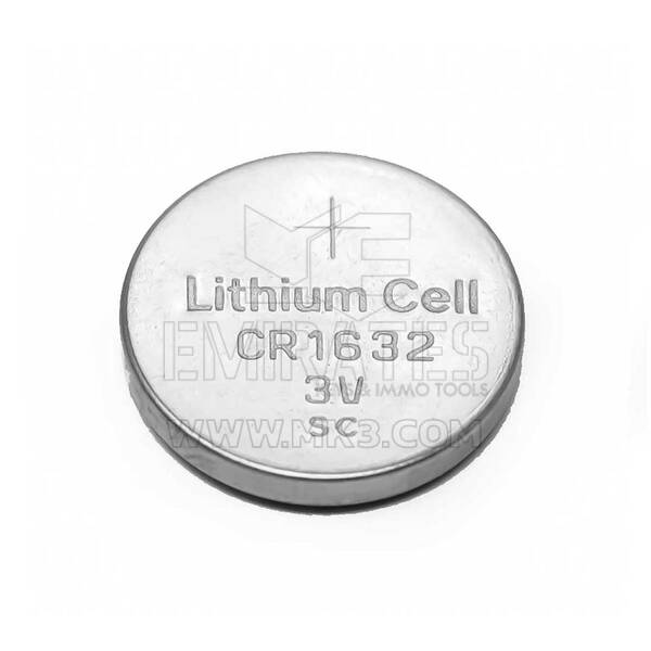 PKCELL Ultra Lithium CR1632 Carte de Cellule de Batterie Universelle (Pack 5 PCs)