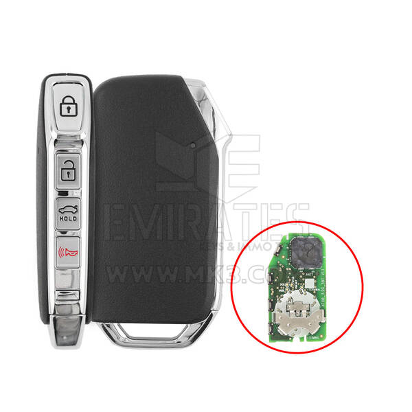 Kia Smart Remote Key Shell 3+1 Buttons Sedan Trunk for Xhorse Board XZKA82EN