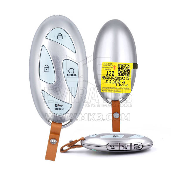 Hyundai Kona 2024 Genuine Smart Remote Key 6+1 Buttons 433MHz 95440-BF200