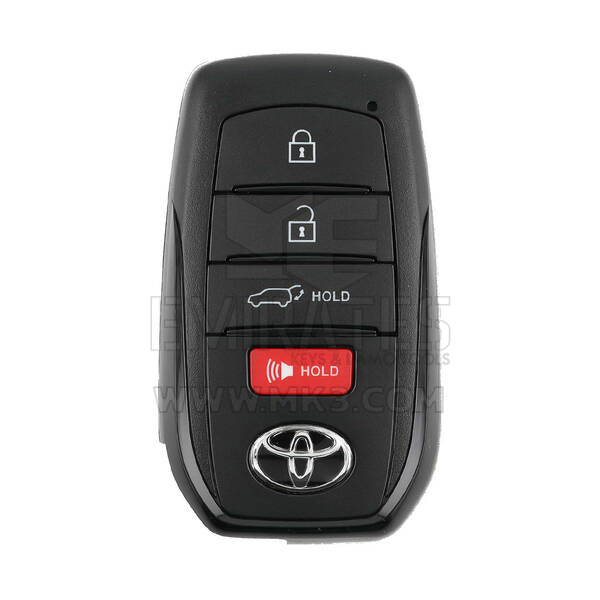 Toyota Highlander 2024 Chiave telecomando intelligente originale 3+1 pulsanti 314,35/312,11 MHz 8990H-0E330 / 8990H-0E600