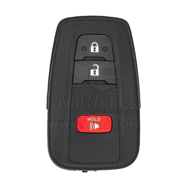 Llave remota inteligente original Toyota Corolla Cross 2020-2024 2+1 botones 433 MHz 8990H-16030