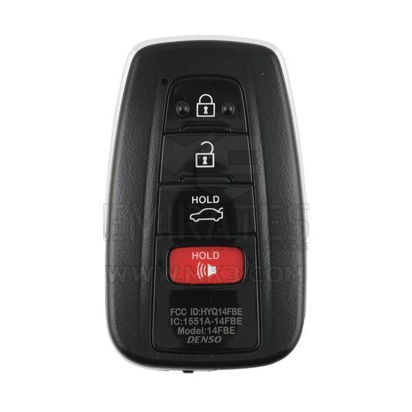 Toyota Avalon 2019-2023 Chiave telecomando intelligente originale 3+1 pulsanti 314,35/312,11 MHz 8990H-07020
