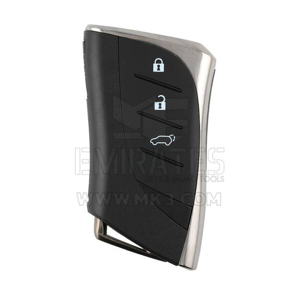 Carcasa de llave remota inteligente de 3 botones para Lexus UX 2021