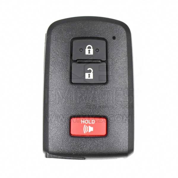 Toyota Tundra Sequoia Rav4 Highlander Orijinal Akıllı Anahtar Kabı 2+1 Düğmeler