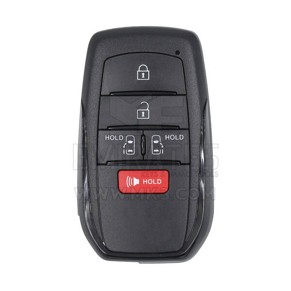 Toyota Sienna 2021 Smart Remote Key 4+1 Buttons 312.11/314.35MHz 8990H-08020 / 8990H-08021