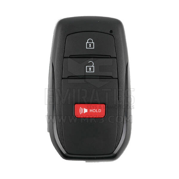 Toyota Sequoia Tacoma 2023 Chiave telecomando intelligente 2+1 pulsanti 314,35/312,11 MHz 8990H-0C030 / 8990H-0C031