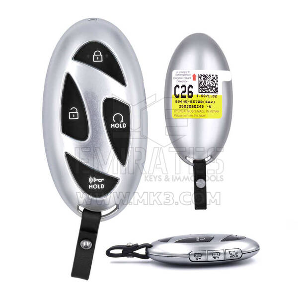 Hyundai Kona 2024 Genuine Smart Remote Key 6+1 Buttons 433MHz 95440-BE700