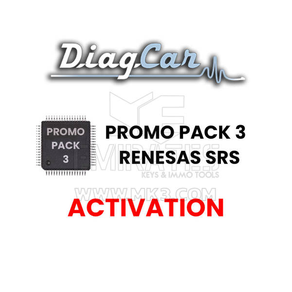 DiagCar PROMO PACK 3 - Renesas SRS