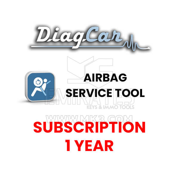 DiagCar Airbag Service Tool Renew Subscription For 1 Year