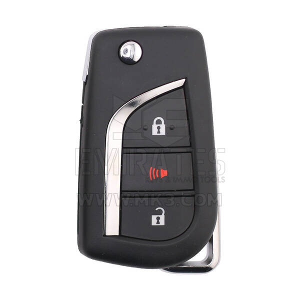 Toyota Corolla Cross 2024 Original Flip Remote Key 2+1 Buttons 433.58/434.42MHz