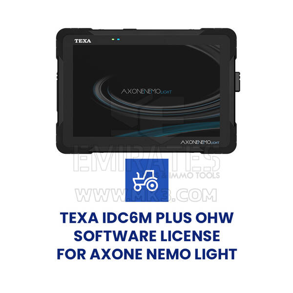 Licencia de software TEXA IDC6m PLUS OHW para AXONE NEMO LIGHT (P250C000000000)