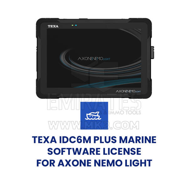 Texa IDC6m PLUS MARINE Software license For AXONE NEMO LIGHT