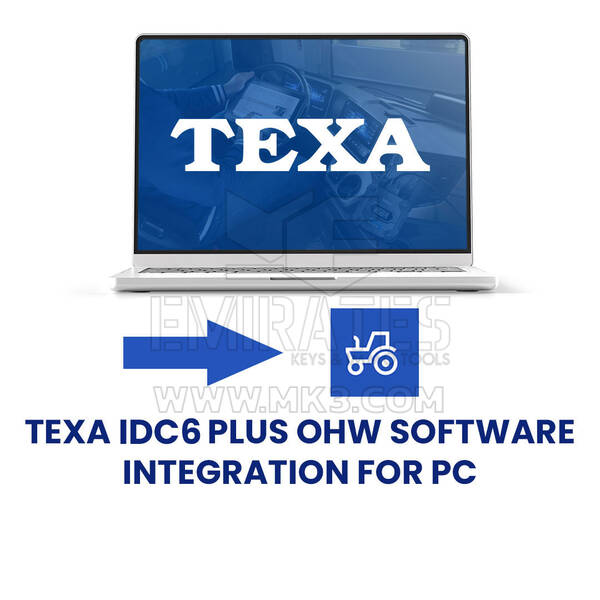 Aggiornamento software Texa IDC6 Plus OHW AGRI + OHW CONSTRUCTION per PC