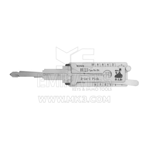 Original LISHI HU23+AG for ignition of Classic Mercedes W110, W108 etc