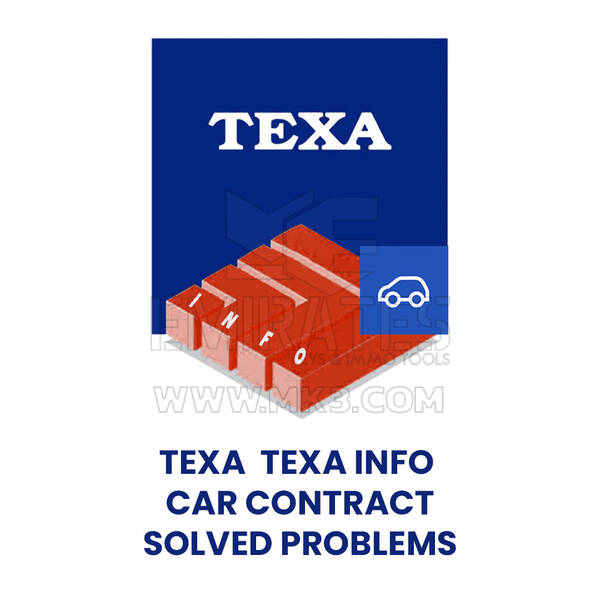 TEXA TEXAINFO ARAÇ SÖZLEŞMESİ-ÇÖZÜLEN SORUNLAR