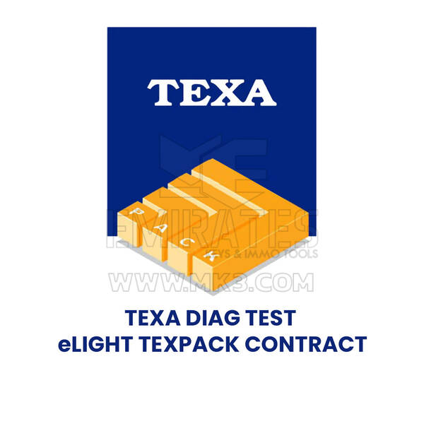 CONTRATTO TEXA DIAG TEST eLight TEXPACK