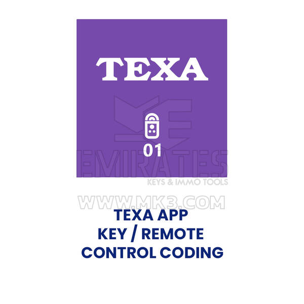TEXA APP KEY / REMOTE CONTROL CODING