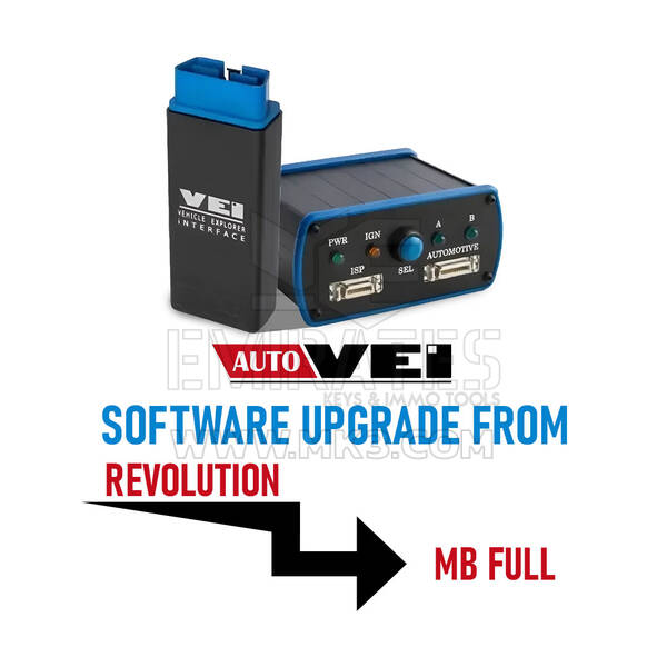 Mise à niveau du logiciel AutoVei de REVOLUTION vers MB Full