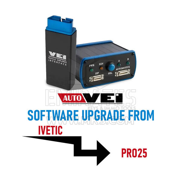 AutoVei Yazılımını IVETIC'ten PRO25'e Yükseltme