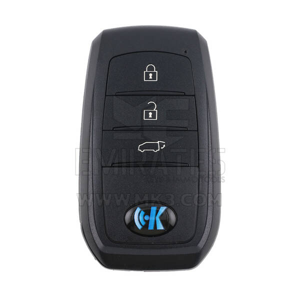 Keydiy KD Универсальный смарт-ключ с дистанционным управлением 3 кнопки Toyota Тип TB01-3 (матовый)