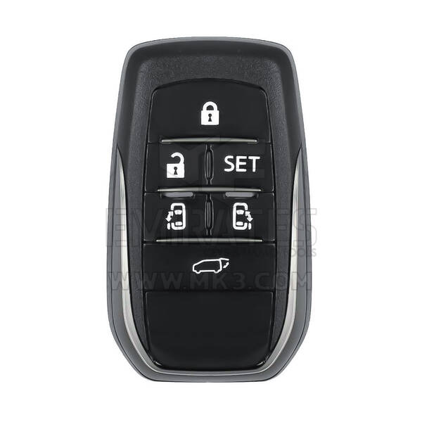 Keydiy KD Универсальный смарт-ключ с дистанционным управлением 6 кнопок Toyota Тип TB01-6 (глянцевый)