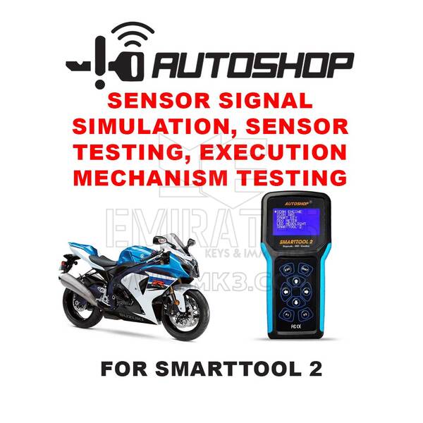 Autoshop Sensor Signal Simulation, Sensor Testing, Execution Mechanism Testing For Smarttool 2