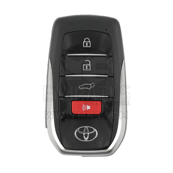 Clé télécommande intelligente d'origine pour Toyota Land Cruiser GR 2022-2024, 3+1 boutons, 433,58/434,42 MHz, 8990H-60401/8990H-60421