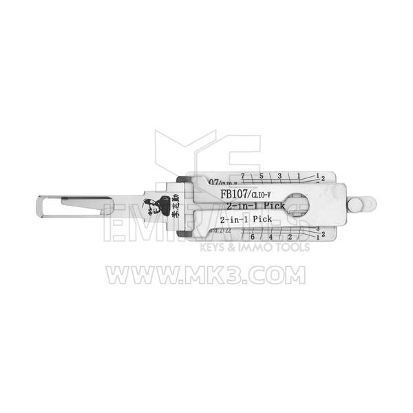 Lishi FB107/CL10-V الأصلي إلى Renault Captur، EURO-1 Clio-5، AG