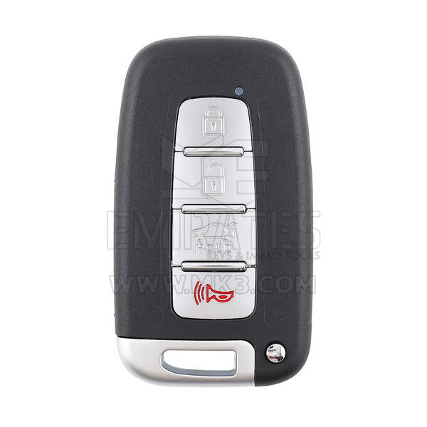 Carcasa de control remoto inteligente Hyundai 2012 con 3+1 botones y cuchilla láser