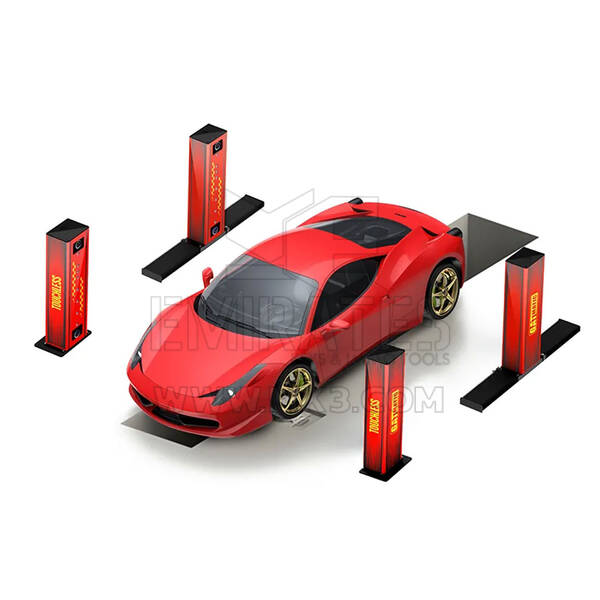 Máquina de alineación de ruedas sin contacto GATmatic GA-800 ProB