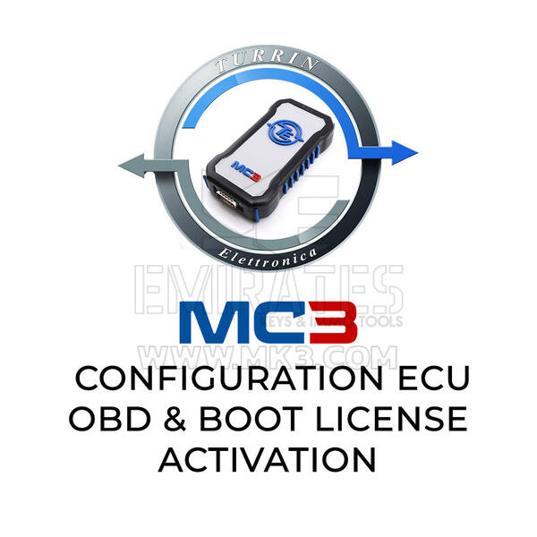 Turrin Elettronica MC3 Konfigürasyonu ECU OBD & BOOT Lisansı Aktivasyonu