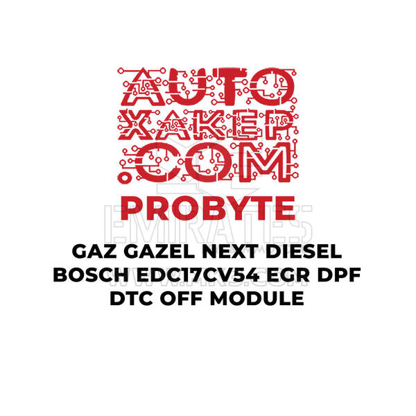 ProByte Gaz Gazel Next Diesel Bosch EDC17CV54 EGR DPF DTC OFF Module