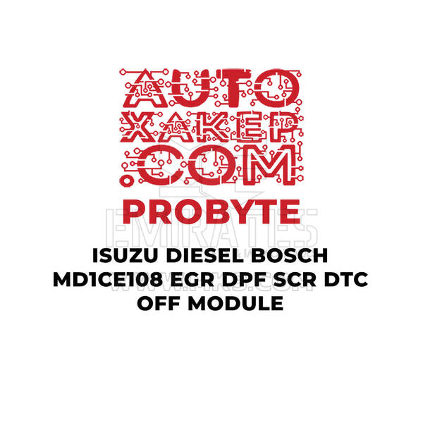 Módulo de desactivación de DTC SCR y EGR para Isuzu Diesel Bosch MD1CE108