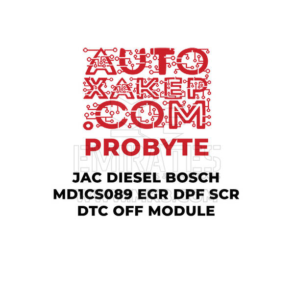 وحدة إيقاف تشغيل DTC SCR DPF DGR EGR من ProByte JAC Diesel Bosch MD1CS089