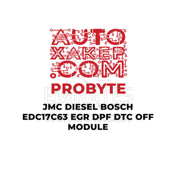 وحدة إيقاف تشغيل مرشح جسيمات الديزل ProByte JMC Diesel Bosch EDC17C63 EGR DPF DTC