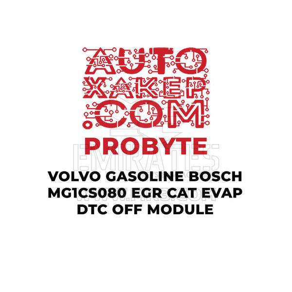 Módulo ProByte Volvo Gasolina Bosch MG1CS080 EGR CAT EVAP DTC OFF