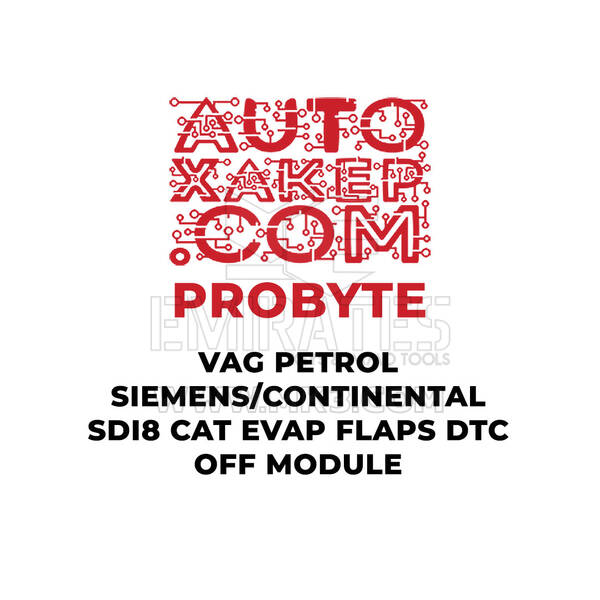 ProByte VAG Gasolina SIEMENS/CONTINENTAL SDI8 CAT EVAP FLAPS Módulo DTC OFF