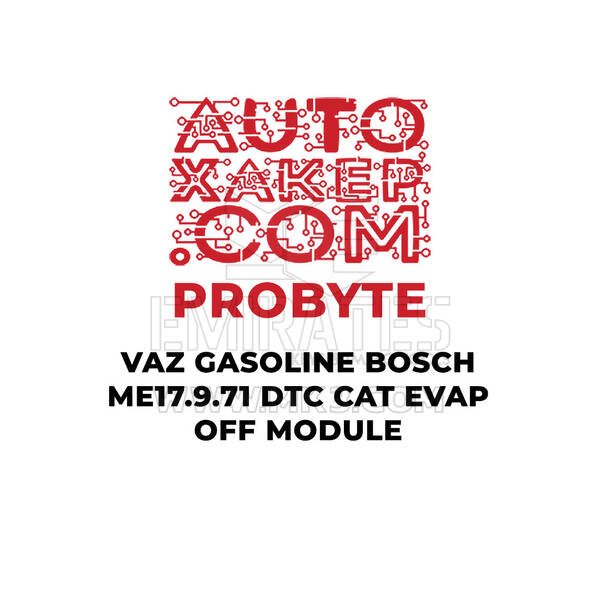 وحدة إيقاف تشغيل مُستشعر دخان العادم (EVAP OFF) من ProByte VAZ Gasoline Bosch ME17.9.71 DTC CAT