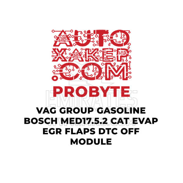 وحدة إيقاف تشغيل DTC من مجموعة ProByte VAG Gasoline Bosch MED17.5.2 CAT EVAP EGR FLAPS