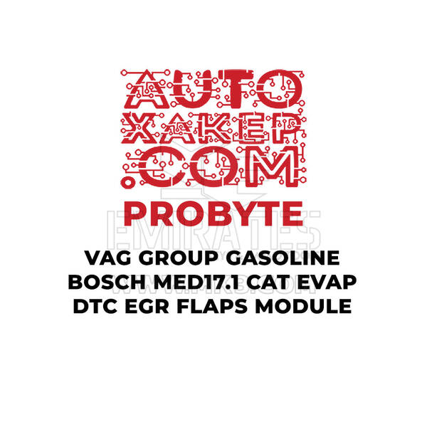 وحدة رفارف إعادة تدوير غاز العادم (EGR) من مجموعة ProByte VAG Gasoline Bosch MED17.1 CAT EVAP DTC