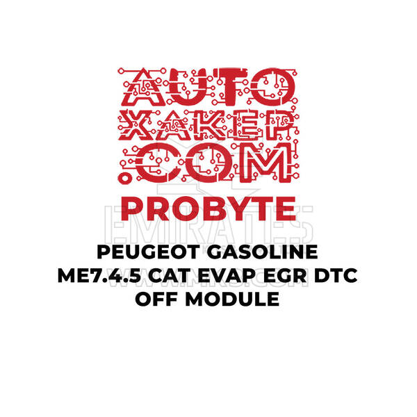 Modulo ProByte Peugeot benzina ME7.4.5 CAT EVAP EGR DTC OFF