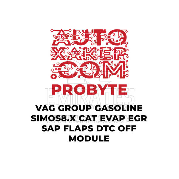 ProByte Vag Group Benzin SIMOS8.X CAT EVAP EGR SAP FLAPS DTC OFF Modülü