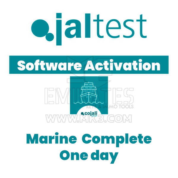 Jaltest Marine  Complete - 74602006 Activation of licence of use - One day